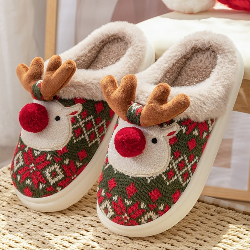 Cute Reindeer Slippers